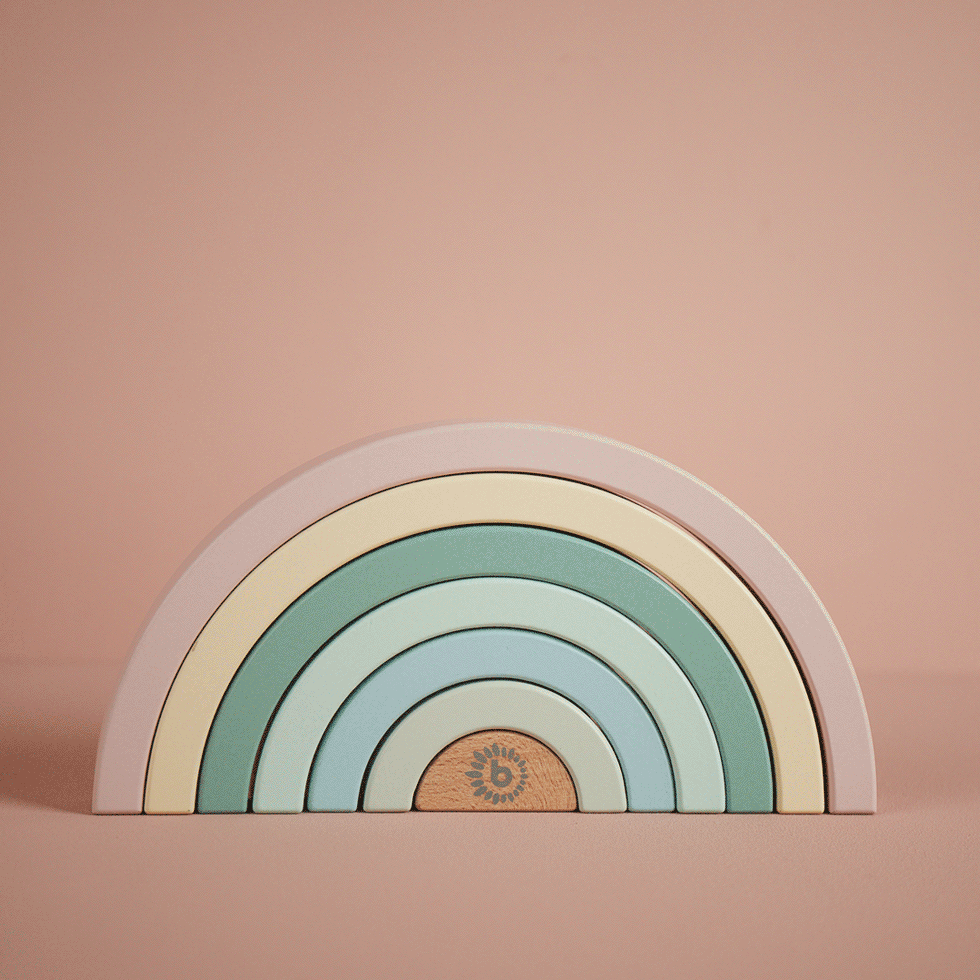 Arc-en-ciel rose FSC®