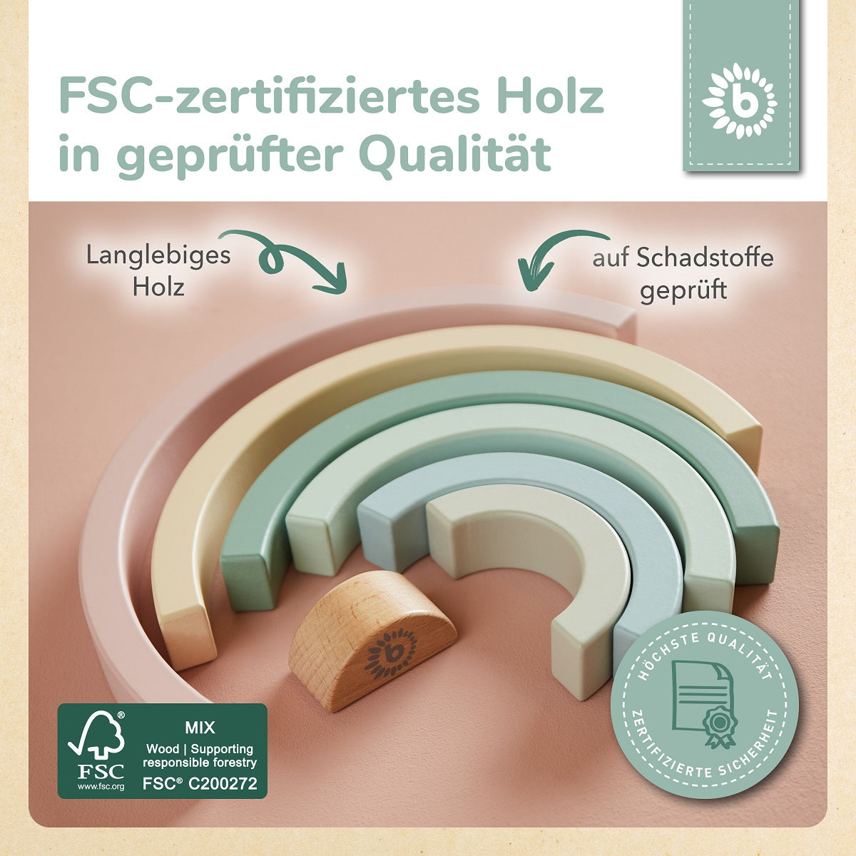 Arcobaleno rosa FSC®