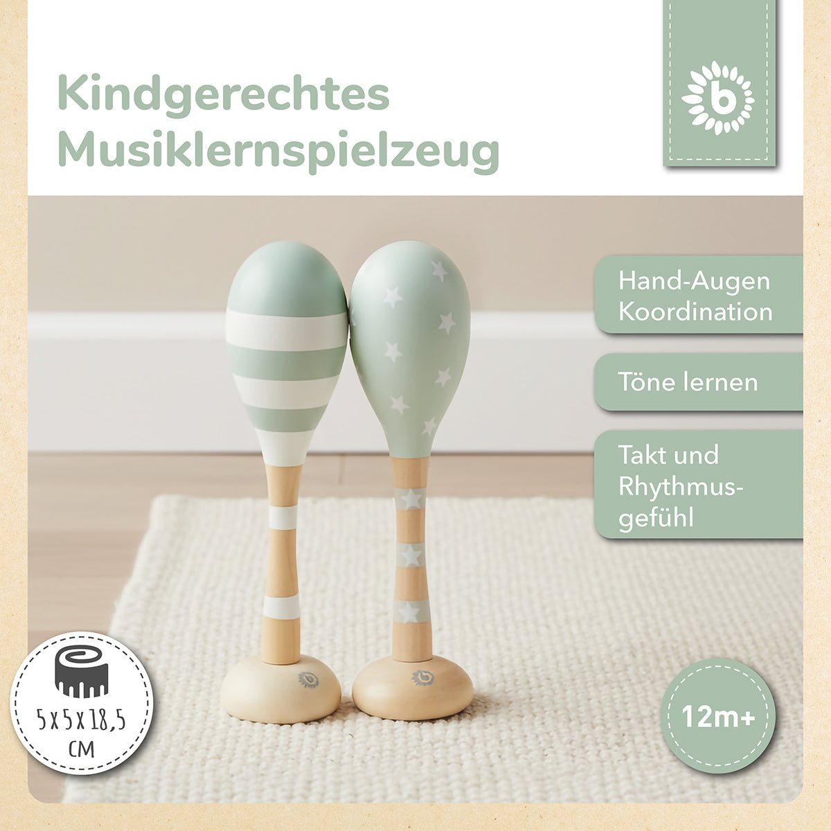 Maracas lot de 2 reef