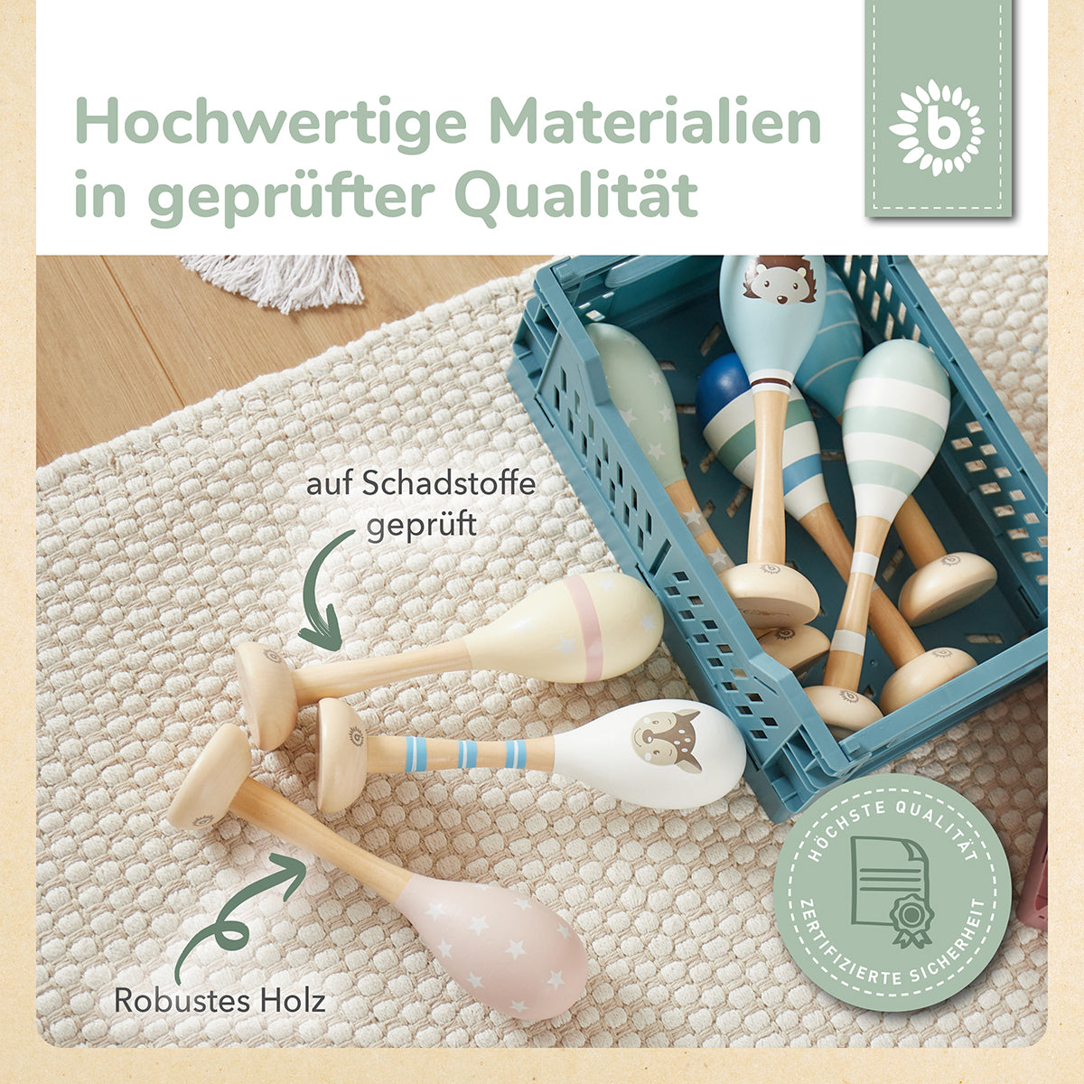 Maracas lot de 2 reef