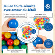 250 Bälle Color Pop - FR Infographic
