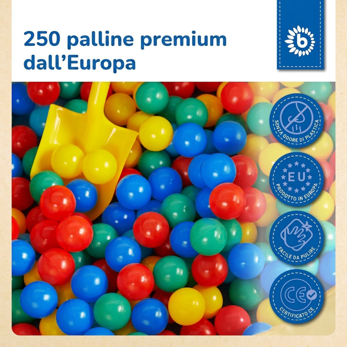 250 Bälle Color Pop - IT Infographic
