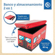 2in1 Staubox & Sitzbank Feuerwehr - ES Infographic