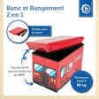 2in1 Staubox & Sitzbank Feuerwehr - FR Infographic
