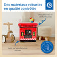 2in1 Staubox & Sitzbank Feuerwehr - FR Infographic