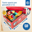 2in1 Staubox & Sitzbank Feuerwehr - IT Infographic