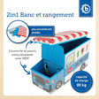 2in1 Staubox & Sitzbank Icecream - FR Infographic