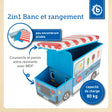 2in1 Staubox & Sitzbank Icecream - FR Infographic