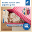 2in1 Staubox & Sitzbank Prinzessin - ES Infographic