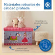 2in1 Staubox & Sitzbank Prinzessin - ES Infographic