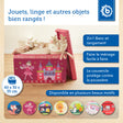 2in1 Staubox & Sitzbank Prinzessin - FR Infographic