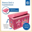 2in1 Staubox & Sitzbank Prinzessin - IT Infographic