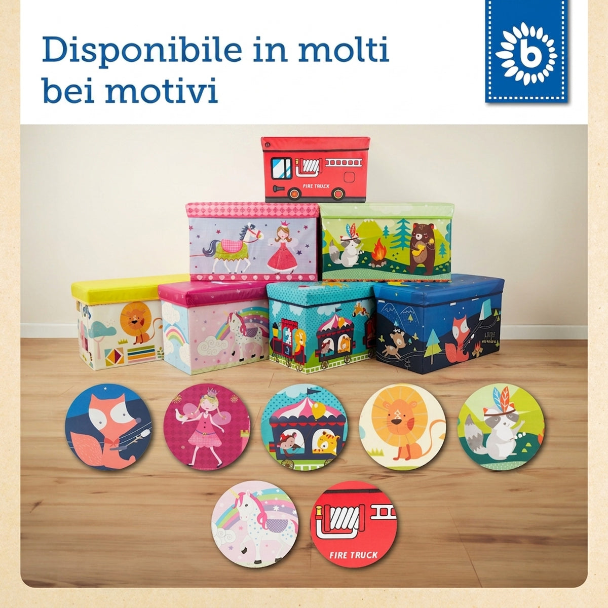 2in1 Staubox & Sitzbank Prinzessin - IT Infographic