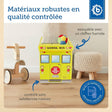 2in1 Staubox & Sitzbank Schulbus - FR Infographic