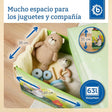 2in1 Staubox & Sitzbank Waldtiere - ES Infographic
