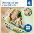 2in1 Staubox & Sitzbank Waldtiere - IT Infographic