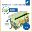 2in1 Staubox & Sitzbank Waldtiere - IT Infographic