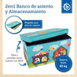 2in1 Staubox & Sitzbank Zirkus - ES Infographic