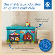 2in1 Staubox & Sitzbank Zirkus - FR Infographic