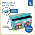 2in1 Staubox & Sitzbank Zirkus - IT Infographic