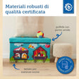 2in1 Staubox & Sitzbank Zirkus - IT Infographic