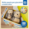 2in1 Staubox & Sitzbank Zoo - IT Infographic