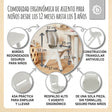 2x Kindertisch Silver & 4x Kinderstuhl Silver - ES Infographic