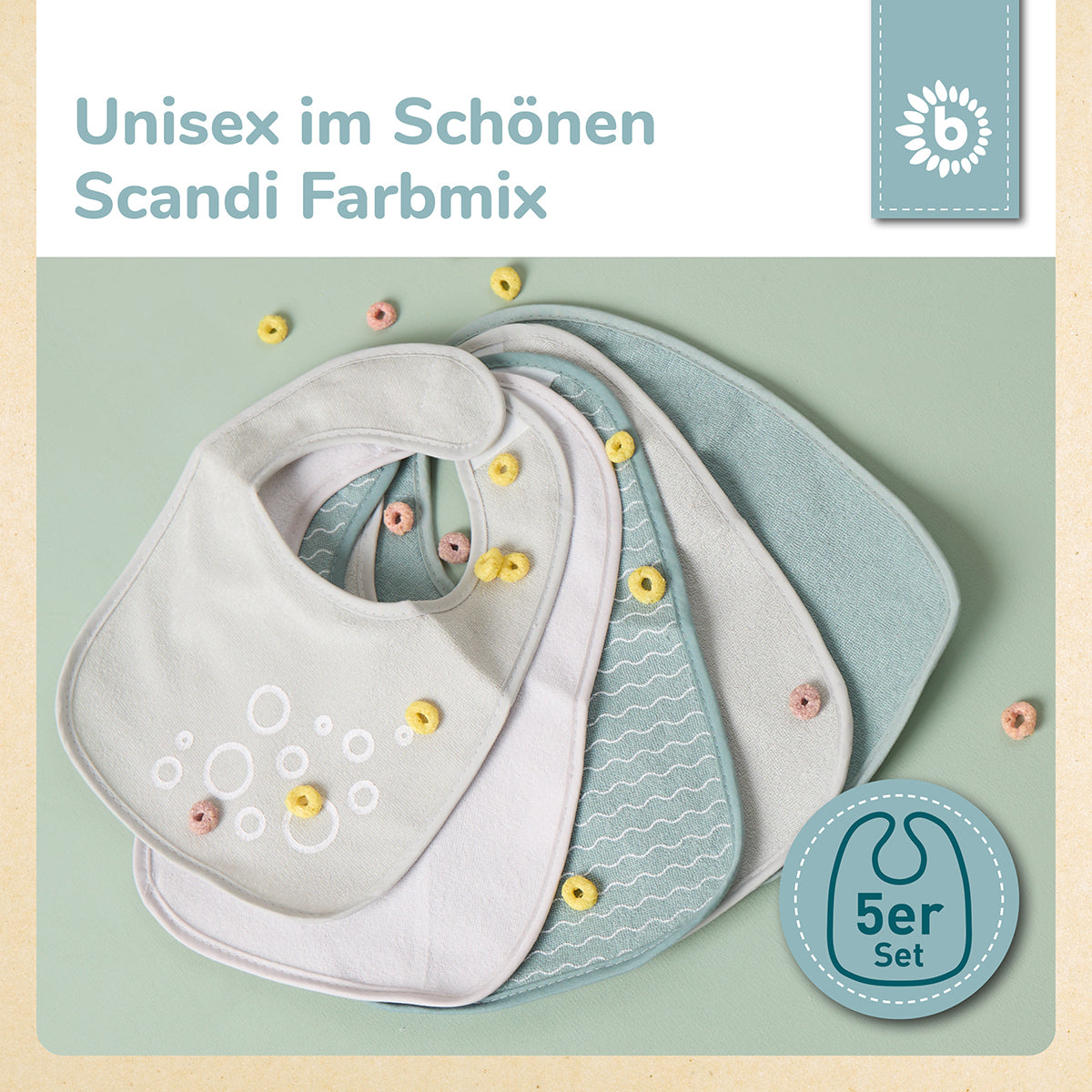 Bavaglini set da 5 slate