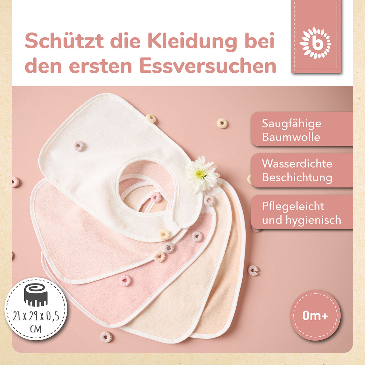 Set da 5 bavaglini Ella