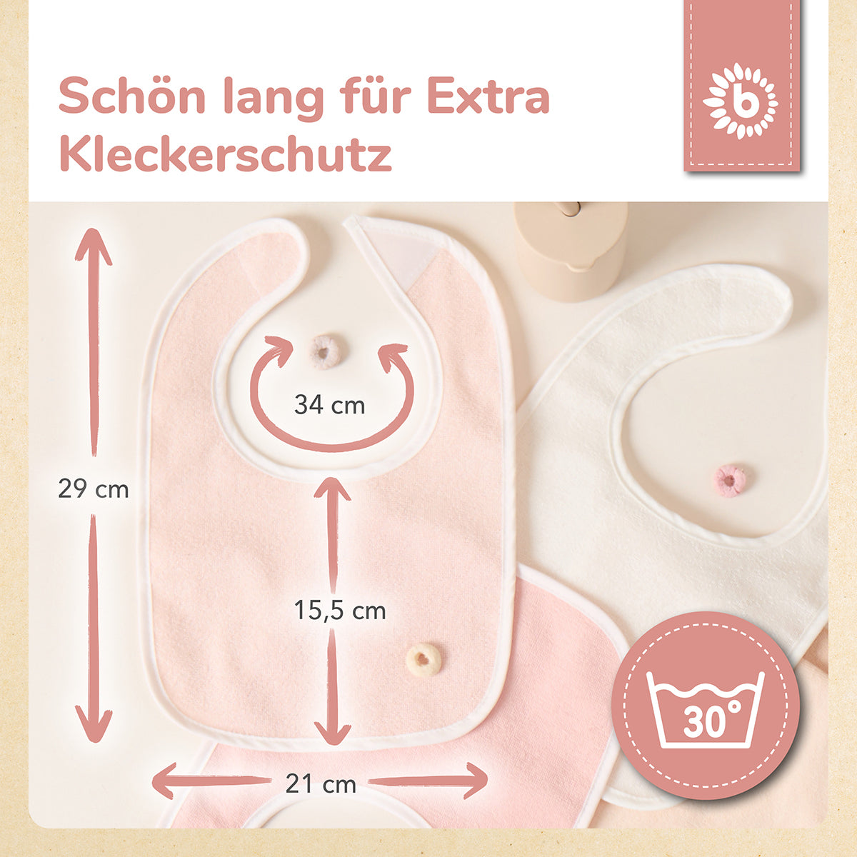 Set da 5 bavaglini Ella