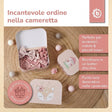 3er Kofferset Ella Dreamy Flowers - IT Infographic