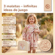 3er Kofferset Ella Vintage Flowers - ES Infographic