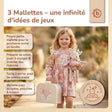 3er Kofferset Ella Vintage Flowers - FR Infographic