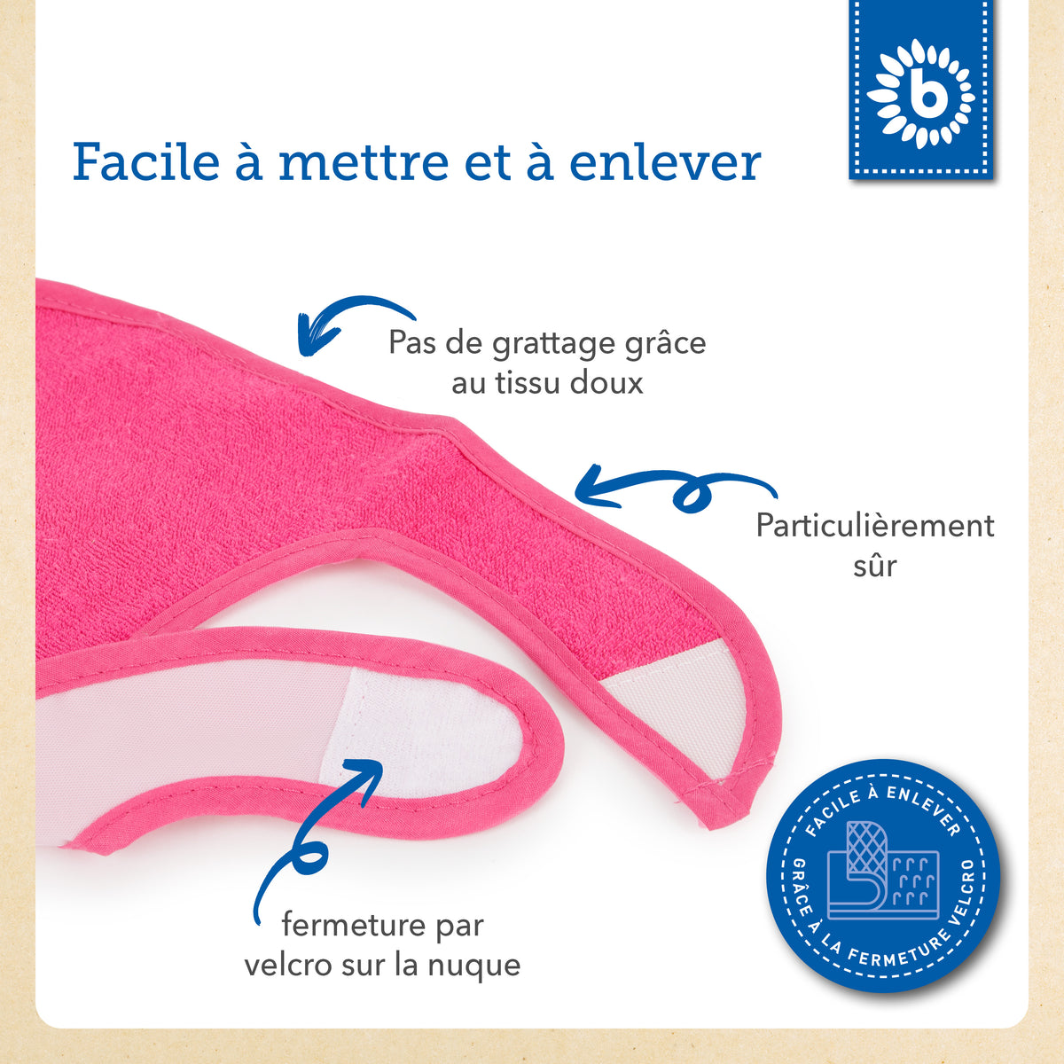 4er Set Lätzchen Cherry Blossom - FR Infographic