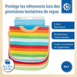 6er Set Schlupflätzchen Rainbow - FR Infographic