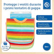 6er Set Schlupflätzchen Rainbow - IT Infographic
