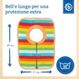 6er Set Schlupflätzchen Rainbow - IT Infographic