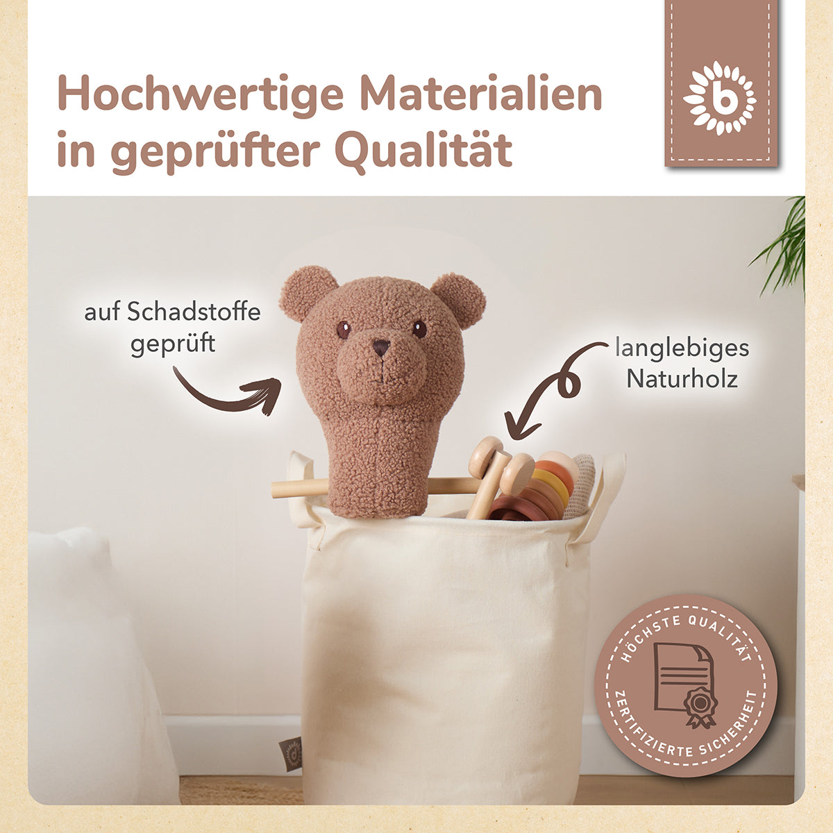 Animale con bastone Orso Mika