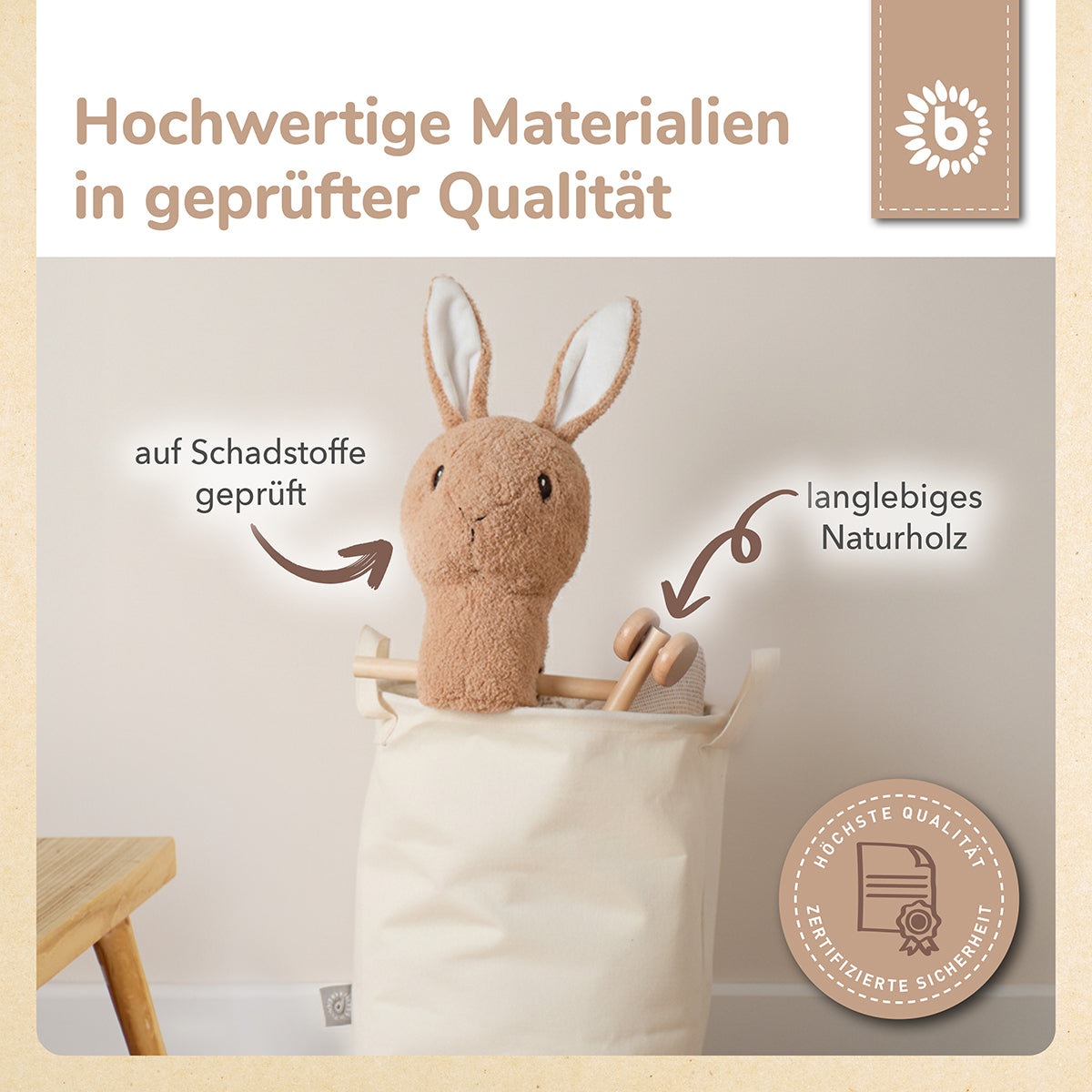 Animale con bastone Coniglietto Fine