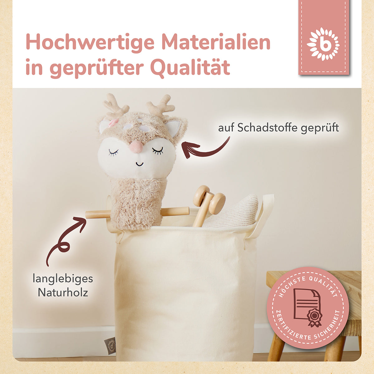 Animale con bastone Cerbiatta Ella