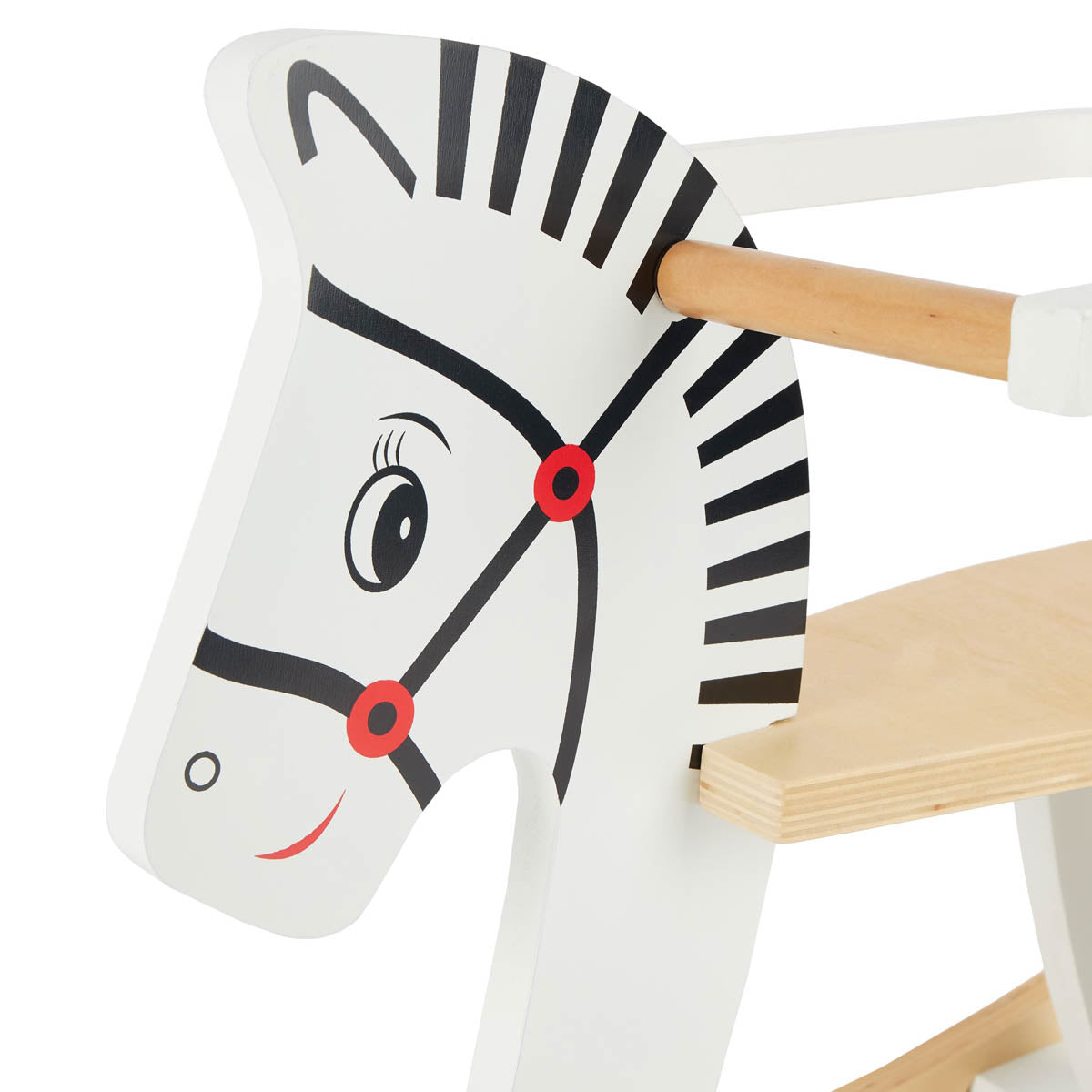 Cavallo a dondolo in legno