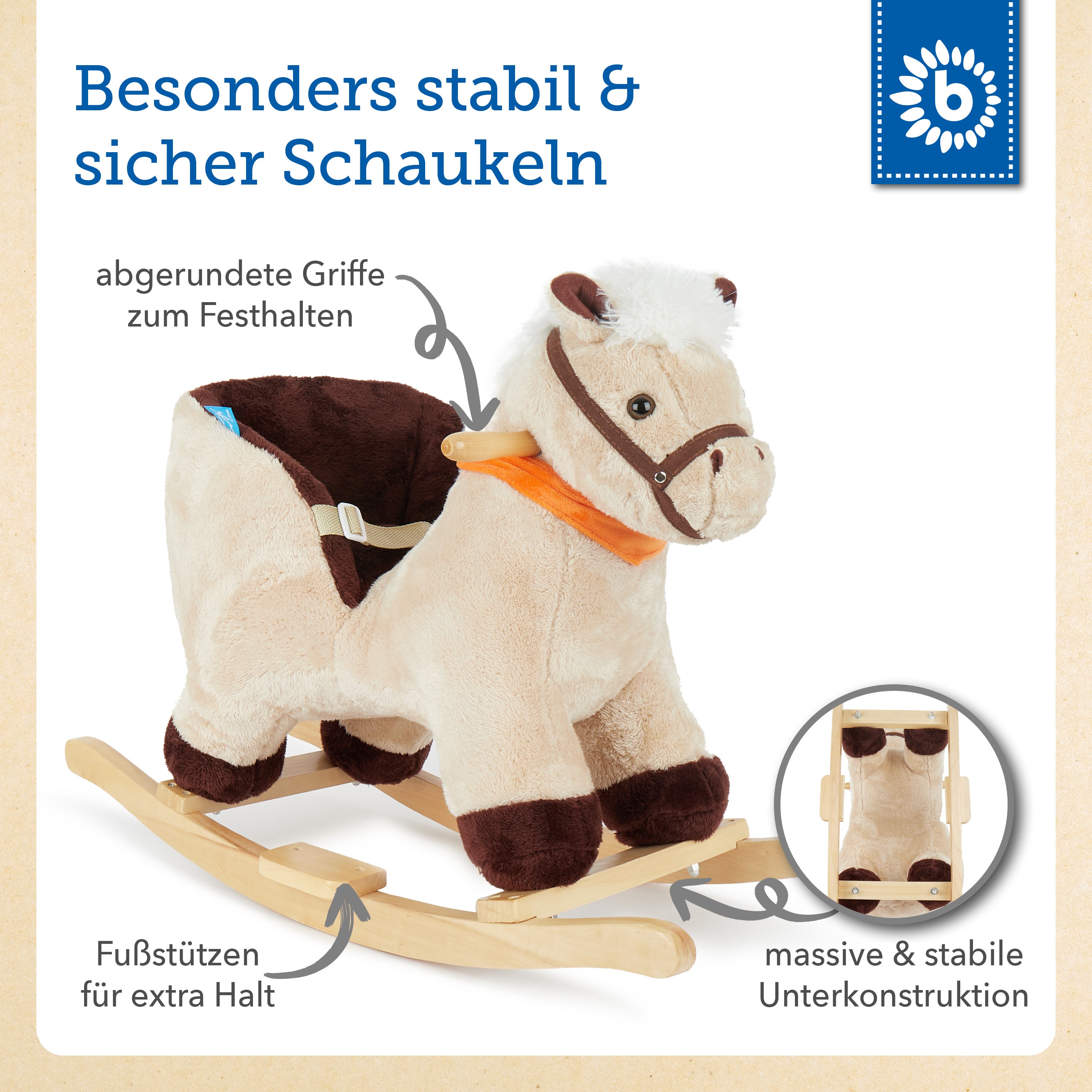 Cheval à bascule Puschel