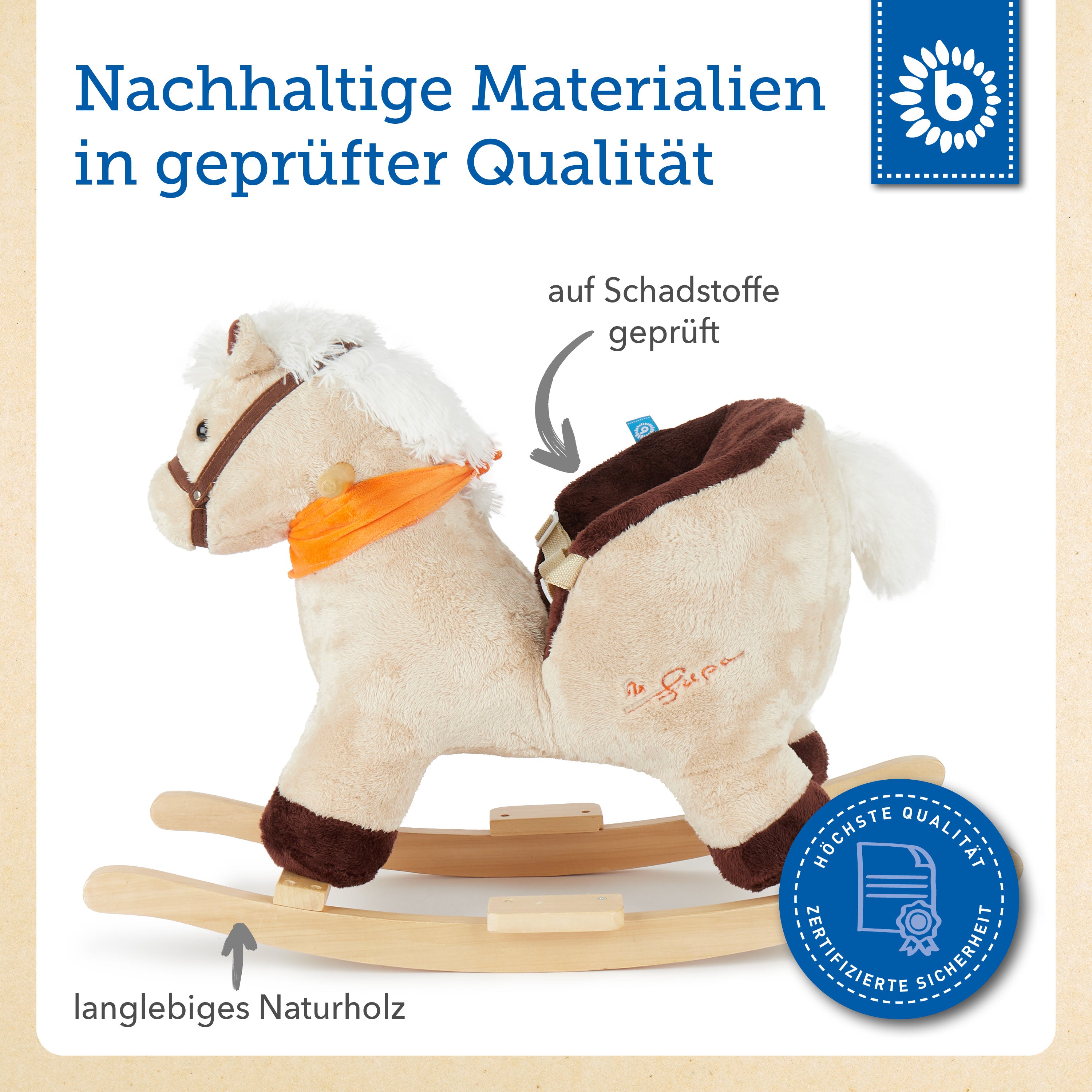 Cheval à bascule Puschel