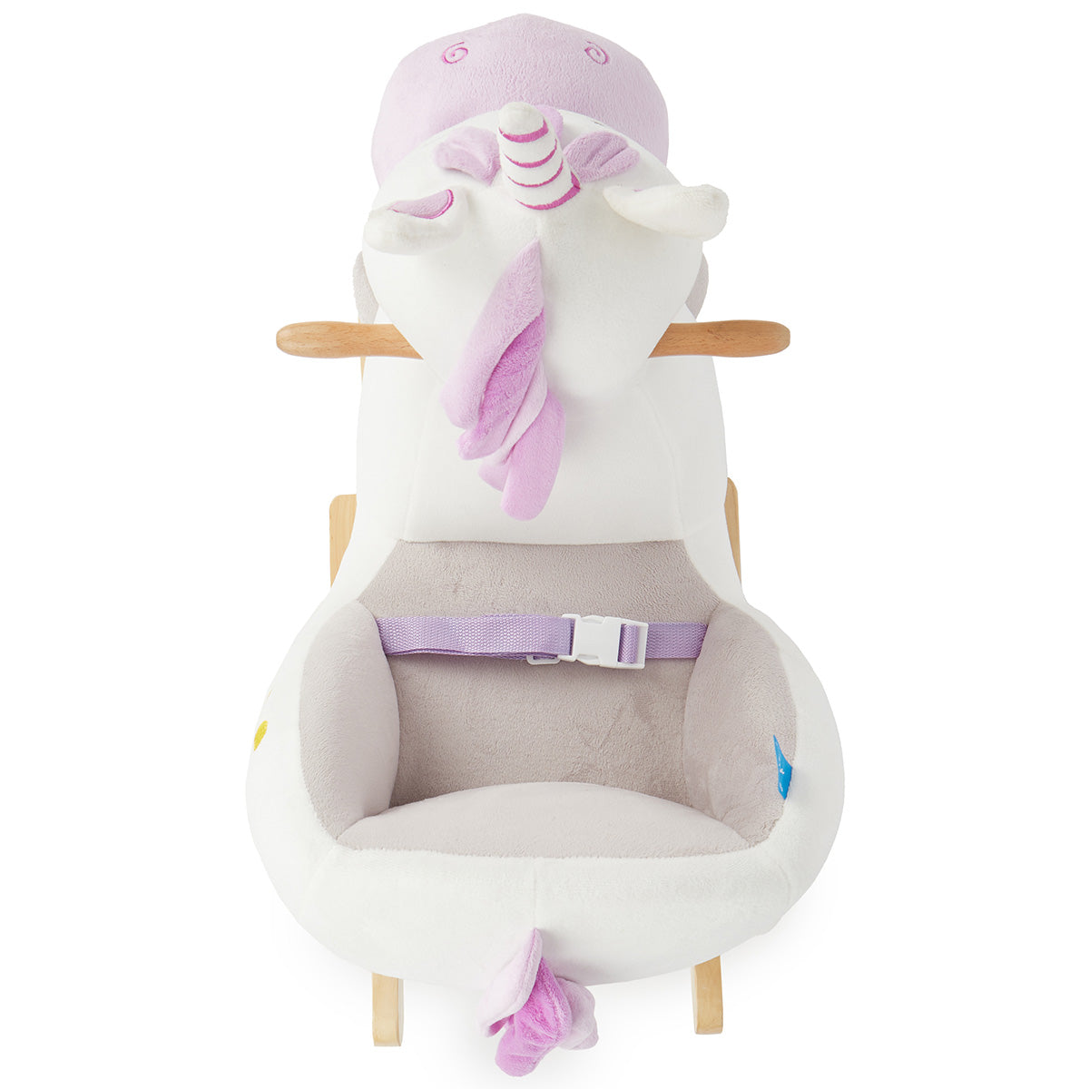 Animale a dondolo per bebè Unicorno Hörnchen