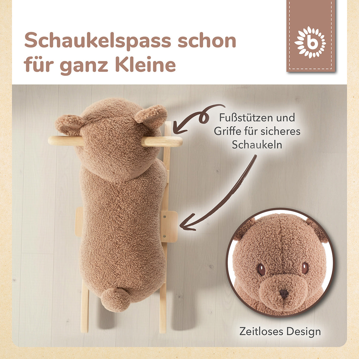 Schaukeltier Bär Mika