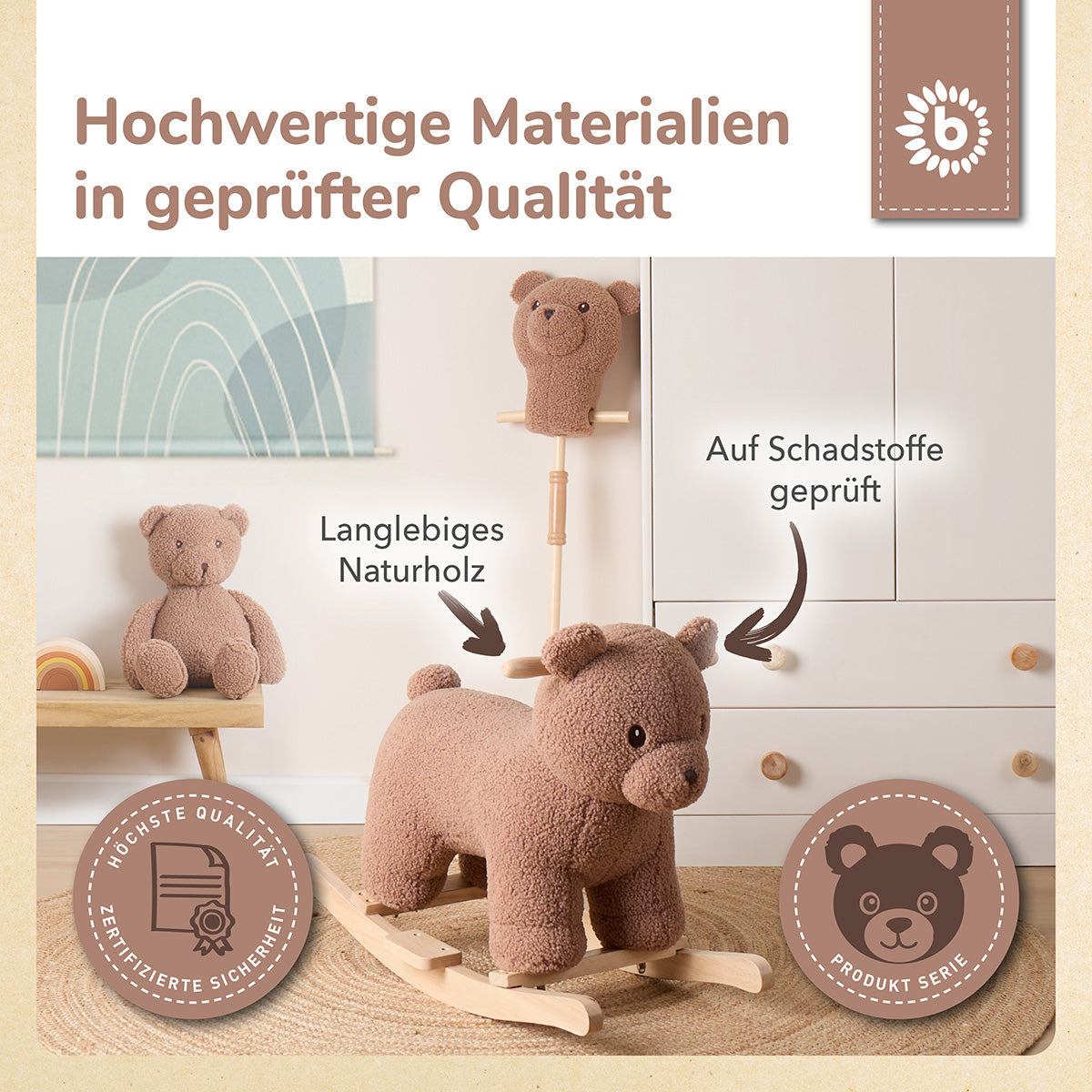 Schaukeltier Bär Mika