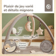 Spieldecke mit Activitybogen - FR Infographic