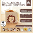 Aufbewahrungsbox Igel Piksi - IT Infographic