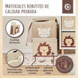 Aufbewahrungsbox Igel Piksi mit Deckel - ES Infographic