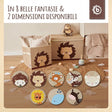 Aufbewahrungsbox Igel Piksi mit Deckel - IT Infographic